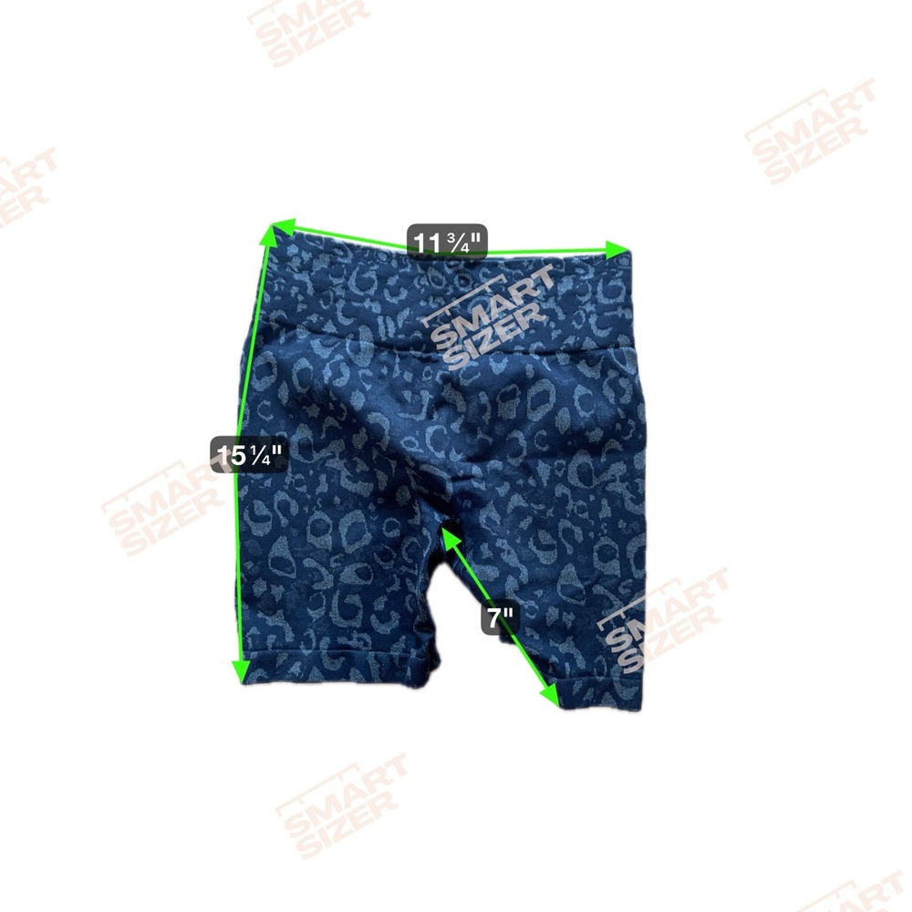 RUUHEE Butt Scrunching Yoga Shorts in Leopard Print size M lightweight - Picture 2 of 6